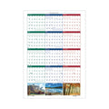 House of Doolittle Earthscapes Recycled Reversible/Erasable Yearly Wall Calendar, Nature Photos, 24 x 37, White Sheets, 12-Month (Jan-Dec): 2023