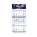House of Doolittle Earthscapes Recycled 3-Month Vertical Wall Calendar, Scenic Photography, 8 x 17, White Sheets, 14-Month (Dec-Jan): 2022-2024