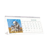 House of Doolittle Earthscapes Recycled Desk Tent Monthly Calendar, Puppies Photography, 8.5 x 4.5, White/Multicolor Sheets, 2023