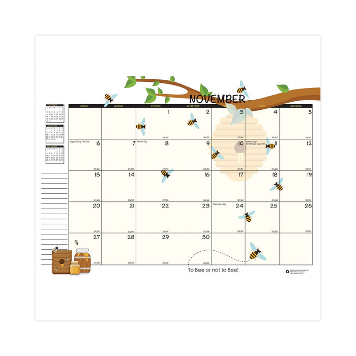 House of Doolittle Recycled Academic Honeycomb Planner, Honeycomb Artwork, 10 x 7, Multicolor Cover, 12-Month (Aug to July): 2023