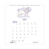 House of Doolittle Recycled Academic Zodiac Wall Calendar, 14 x 11, Multicolor Sheets,12-Month (Aug to July): 2023