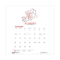 House of Doolittle Recycled Academic Zodiac Wall Calendar, 14 x 11, Multicolor Sheets,12-Month (Aug to July): 2023