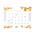 House of Doolittle Recycled Honeycomb Desk Pad Calendar, 22 x 17, White/Multicolor Sheets, Brown Corners, 12-Month (Aug to July): 2023