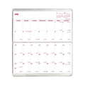 Brownline Monthly Pocket Planners, Dog Artwork, 6.5 x 3.5, Multicolor Cover, 18-Month (Jul to Dec): 2022 to 2023