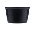SupplyCaddy Portion Cups, 2 oz, Black, 2,500/Carton