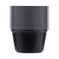 SupplyCaddy Portion Cups, 2 oz, Black, 2,500/Carton