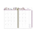 Cambridge Summer Garden Weekly/Monthly Planner, Summer Garden Artwork, 8.5 x 5, Blue/Green/Purple Cover, 12-Month (Jan to Dec): 2023
