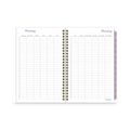 Cambridge Summer Garden Weekly/Monthly Planner, Summer Garden Artwork, 8.5 x 5, Blue/Green/Purple Cover, 12-Month (Jan to Dec): 2023