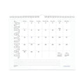 AT-A-GLANCE Modern Core Wall Calendar, Modern Artwork, 15 x 12, White/Black Sheets, 12-Month (Jan to Dec): 2023