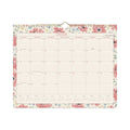 AT-A-GLANCE Badge Floral Wall Calendar, Badge Floral Artwork, 15 x 12, White/Multicolor Sheets, 12-Month (Jan to Dec): 2023