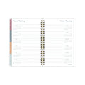 Cambridge Blake Weekly/Monthly Planner, Blake Bold Stripe Artwork, 8.5 x 5.5, Cream/Blue/Brown Cover, 12-Month (Jan to Dec): 2023