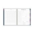 AT-A-GLANCE Harmony Weekly/Monthly Poly Planner, 11 x 8.5, Teal Cover, 13-Month (Jan to Jan): 2023 to 2024