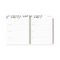 Cambridge Summer Garden Weekly/Monthly Planner, Summer Garden Artwork, 11.8.5 x 5, Blue/Green/Purple Cover, 12-Month (Jan to Dec): 2024