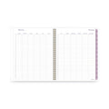 Cambridge Summer Garden Weekly/Monthly Planner, Summer Garden Artwork, 11.8.5 x 5, Blue/Green/Purple Cover, 12-Month (Jan to Dec): 2024