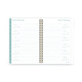 Cambridge Bali Weekly/Monthly Planner, Bali Leaf Artwork, 8.5 x 5.5, Green/White Cover, 12-Month (Jan to Dec): 2023
