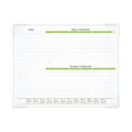 AT-A-GLANCE Puppies Monthly Desk Pad Calendar, Puppies Photography, 22 x 17, White Sheets, Clear Corners, 12-Month (Jan to Dec): 2023