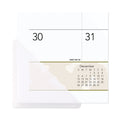 AT-A-GLANCE Puppies Monthly Desk Pad Calendar, Puppies Photography, 22 x 17, White Sheets, Clear Corners, 12-Month (Jan to Dec): 2023