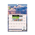 AT-A-GLANCE Scenic Monthly Wall Calendar, Scenic Landscape Photography, 12 x 17, White/Multicolor Sheets, 12-Month (Jan to Dec): 2023