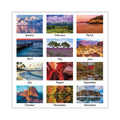 AT-A-GLANCE Scenic Monthly Wall Calendar, Scenic Landscape Photography, 12 x 17, White/Multicolor Sheets, 12-Month (Jan to Dec): 2023