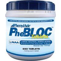 Applied Nutrition PhenylAde PheBLOC LNAA Tablet, 750mg, 550 Tabletes by Pasteur Pharmacy