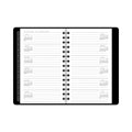 AT-A-GLANCE Contemporary Academic Planner, 8 x 4.88, Black Cover, 12-Month (July to June): 2022 to 2023
