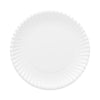 AJM Packaging Corporation Gold Label Coated Paper Plates, 9" dia, White, 120/Pack, 8 Packs/Carton