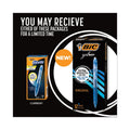 BIC Gel-ocity Gel Pen, Retractable, Medium 0.7 mm, Blue Ink, Translucent Blue Barrel, Dozen