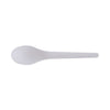 Eco-Products Plantware Compostable Cutlery, Spoon, 6", Pearl White, 50/Pack, 20 Pack/Carton