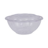 Eco-Products Renewable and Compostable Salad Bowls with Lids, 24 oz, Clear, Plastic, 50/Pack, 3 Packs/Carton