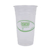 Eco-Products GreenStripe Renewable and Compostable PLA Cold Cups, 24 oz, 50/Pack, 20 Packs/Carton