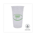 Eco-Products GreenStripe Renewable and Compostable PLA Cold Cups, 24 oz, 50/Pack, 20 Packs/Carton