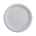 Eco-Products Renewable and Compostable Sugarcane Plates Convenience Pack, 6" dia, Natural White, 50/Pack