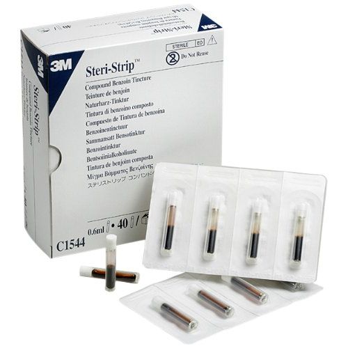 3M Steri-Strip Compound Benzoin Tincture C1544, 40Piece by Pasteur Pharmacy