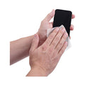 Innovera Antistatic Screen Cleaning Wipes, 200 Sachets, Fishbowl with Black Top