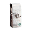 Starbucks Whole Bean Coffee, Decaffeinated Pike Place Roast, 1 lb Bag, 6/Carton