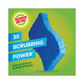 Scotch-Brite Non-Scratch Multi-Purpose Scrub Sponge, 4.4 x 2.6, 0.8" Thick, Blue, 6/Pack