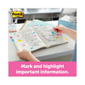 Post-it Page Flags in Portable Dispenser, Assorted Primary, 160 Flags/Dispenser