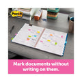 Post-it Page Flags in Portable Dispenser, Assorted Primary, 160 Flags/Dispenser