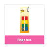 Post-it Page Flags in Portable Dispenser, Assorted Primary, 160 Flags/Dispenser