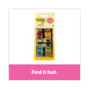 Post-it Arrow Message 1" Page Flags,  200 "Sign Here", 48 Arrow, Four Colors, 248/Pack