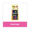 Post-it Page Flag Value Pack, 0.5 x 1.75, Assorted Colors, 280 Page Flags, 48, 1/2" Arrows/Pack