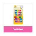 Post-it 0.5" and 1" Page Flag Value Pack, Nine Assorted Colors, 320/Pack
