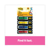 Post-it Arrow 0.5" Page Flags, Assorted Primary, 24/Color, 96 Flags/Pack