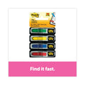 Post-it Arrow 0.5" Page Flags, Assorted Primary, 24/Color, 96 Flags/Pack