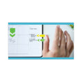 Post-it Arrow Message 0.5" Page Flags in Dispenser, "Sign Here", Red, 20 Flags Dispenser, 4 Dispensers/Pack