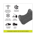 IMAK Mouse Wrist Cushion, 5.75 x 3.75, Gray