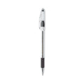 Pentel R.S.V.P. Ballpoint Pen Value Pack, Stick, Medium 1 mm, Black Ink, Clear/Black Barrel, 24/Pack