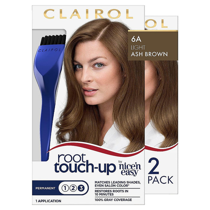 Clairol Permanent Hair Color, Light Ash Brown Shades 6A by Pasteur Pharmacy