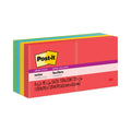 Post-it Pads in Playful Primary Collection Colors, 2" x 2", 90 Sheets/Pad, 8 Pads/Pack
