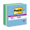 Post-it Recycled Notes in Oasis Collection Colors, 3" x 3", 90 Sheets/Pad, 5 Pads/Pack